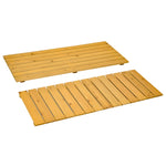 Garden Storage Bench Patio Wood Chair