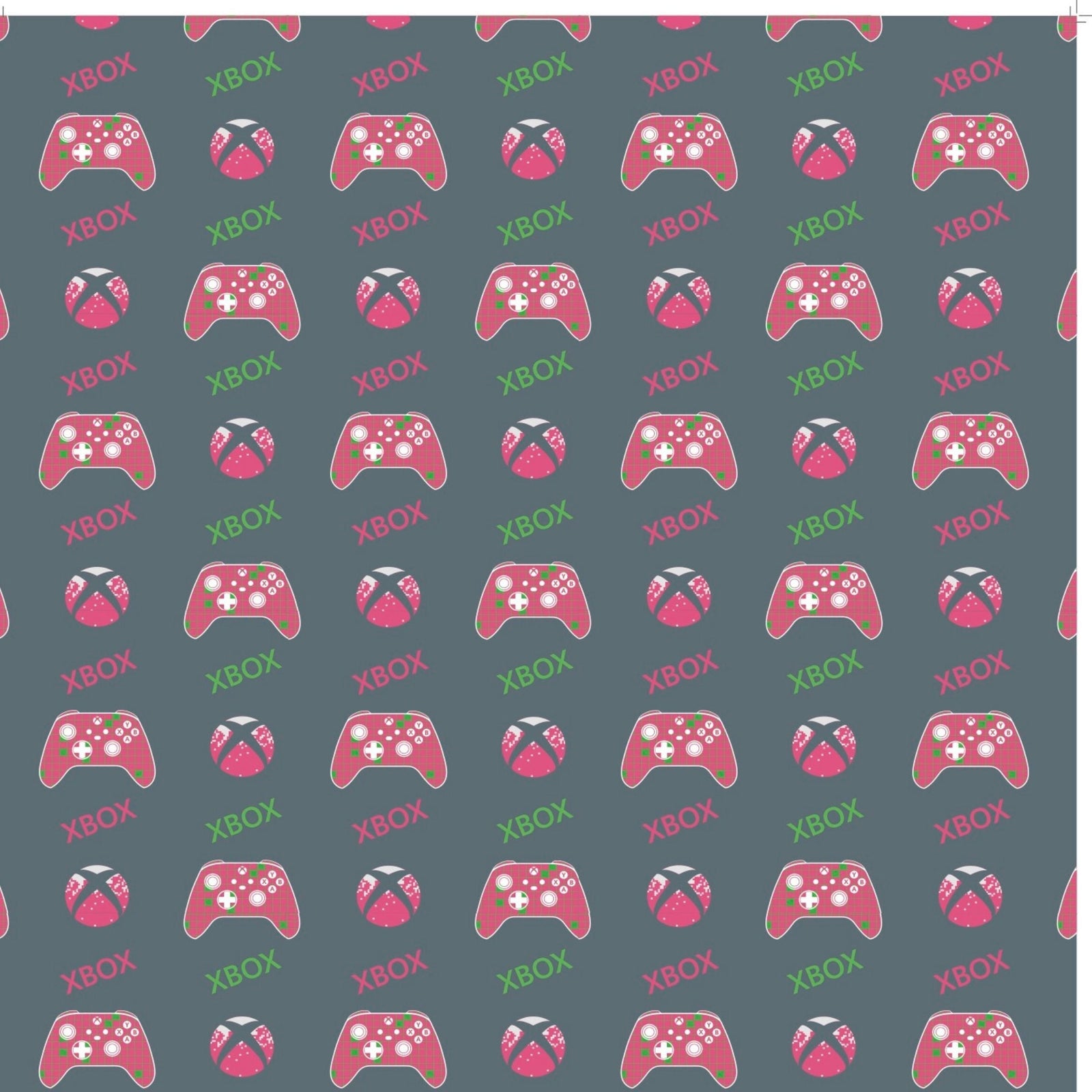 Xbox Gift Wrap, 2 Sheet 2 Tag, Official Product