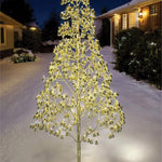 180cm 1000 Warm White Micro Led Tree 5m Lead | Gold