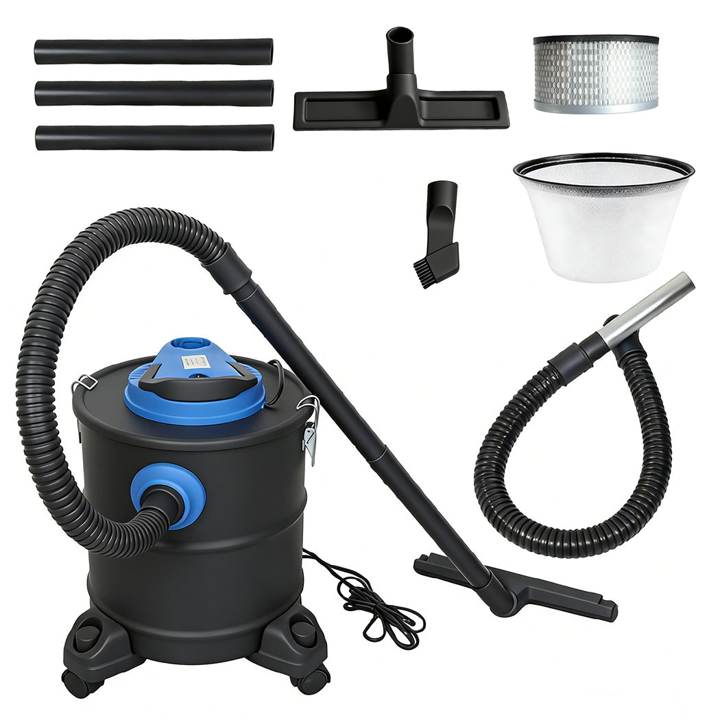 Spector 20l Ash Vacuum Cleaner 1200w 20kpa Fireplace Wood Burner Dust Collector