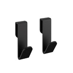 Towel Hook, Robe Hook Coat Hook 2 Pcs Matt Black, Architect S+ Collection