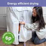 Speedi Dry - Compact 3-Tier Heated Airer with Bonus Insulated Cover