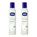 Vaseline Vaseline Anti-perspirant Deodorant Spray Aloe Sensitive Women 250ml, 2 Pack