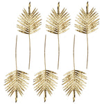 Pack Of 6 X 95cm Gold Palm