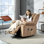 Power Lift Recliner Chair With Vibration Massage, Usb | Brown