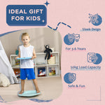 Zonekiz 2 In 1 Balance Board, Kids Wobble Board With Ball - Blue | Blue