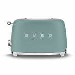 Tsf01 2 Slice Toaster With Bun Warmer Set | Light Green