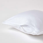 Organic Cotton European Size Pillowcase 400 Tc | 40cm x 40cm | White