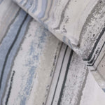 Blue Chalkie Cotton Printed Duvet Cover Set | Double | Blue