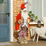 141cm Animated Santa Claus With Sound Activated