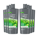 Men+care 3-in-1 Body, Face & Hair Wash Refreshing Extra Fresh 700ml, 6 Pack