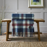 Ainsley Tartan Faux Cashmere Large Throw | Multi Colour