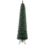 5.5/6/7.5ft Artificial Snow Dipped Christmas Tree | 7.5ft | Green