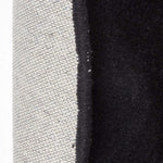 Hand Tufted Plain Cotton Large Round Rug | 150cm | Black