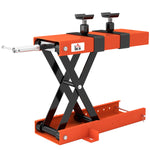 HOMCOM 500 Kg Motorcycle Scissor Lift Jack, Steel Motorbike Lifting Stand