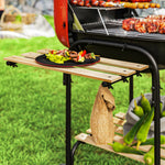 Charcoal Barbecue Grill Portable Bbq Grill | Red