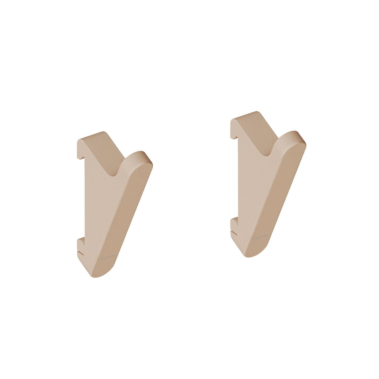 Towel Hook Coat Hook 2 Pcs Wall Guide Fits Alife Collection | Sand