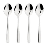 Cutlery 18/8 Stainless Steel Tea Spoon 4pc Set Simplicity | Set-of-4 | Silver