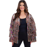 Tinsel Festival Jacket, Rainbow Dreams | Large/Extra Large