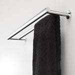 Double Towel Rail 59cm, Up To 10kg, Silver, Architect S+ Collection