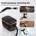 Steam Cleaner Portable Multipurpose Steamer With Tools 6 Level 1600ml | Gold
