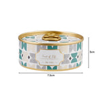 Plum Blossom Scent Soy Wax Tin Scented Candle