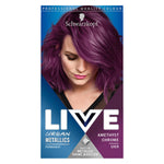 Live Intense Colour Permanent Hair Dye, U69 Amethyst Chrome
