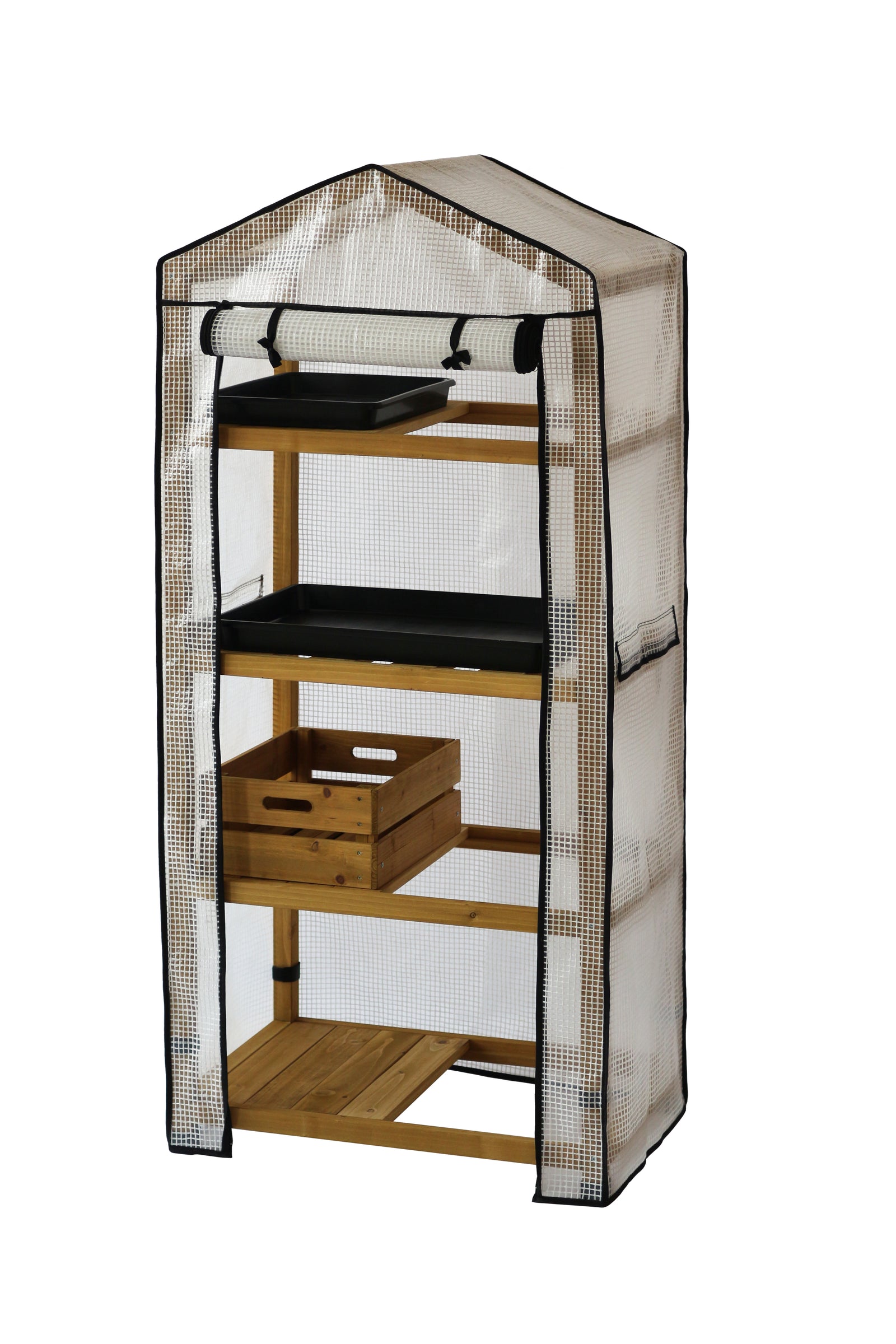Nursery Greenhouse 4 Tier | Natural