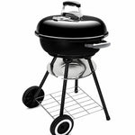 45cm Round Charcoal Bbq Kettle Grill Outdoor Portable Barbecue