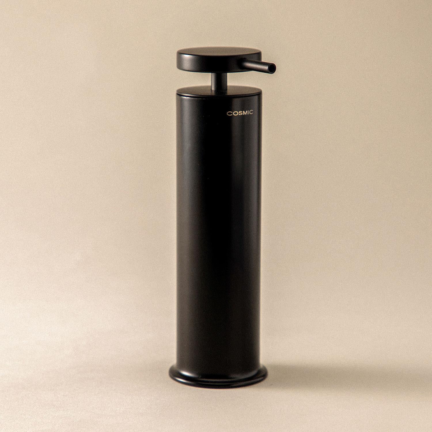 Soap Dispenser, 185ml Capacity, Black, Geyser Collection