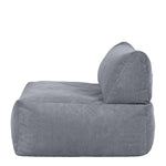 Tetra Cord Recliner Sofa Section | Charcoal