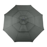 3m 3-tier Solar Led Patio Umbrella With 32 Led Lights, Crank Lift & Push-button Tilt Without Base