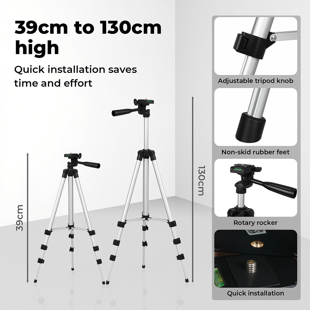 Green Laser Level 360° Self Leveling Ip54 Water Resist With Tripod | Green