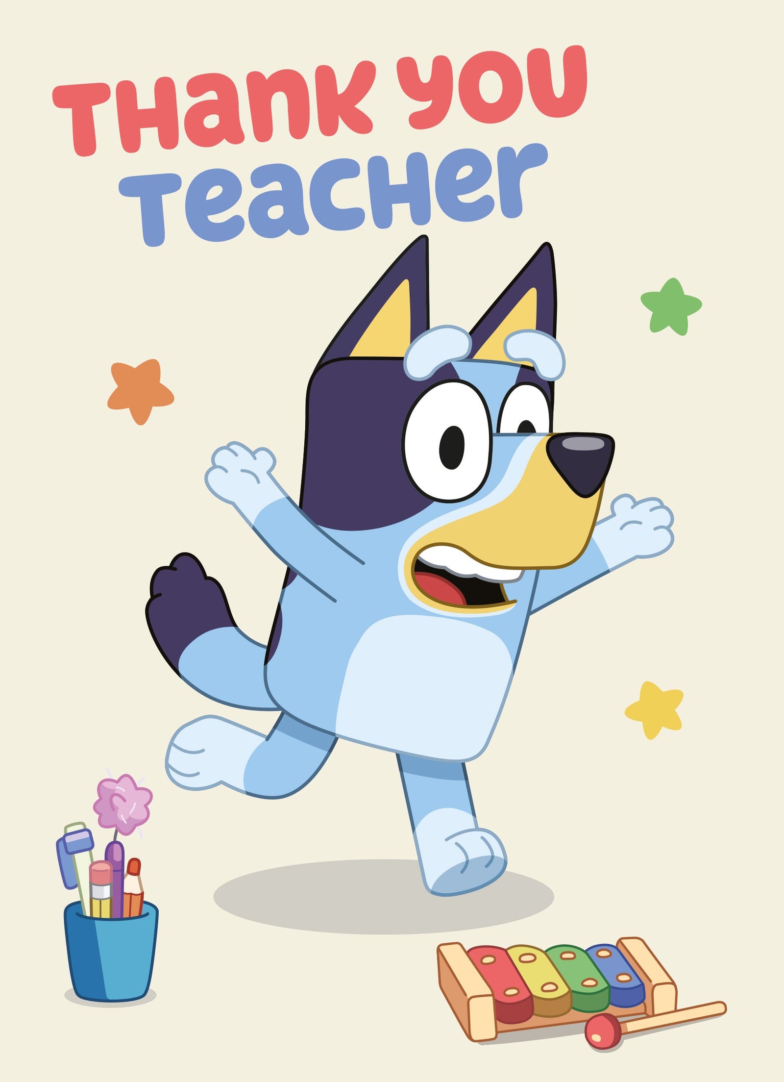 Thank You Teacher' Card Official Product