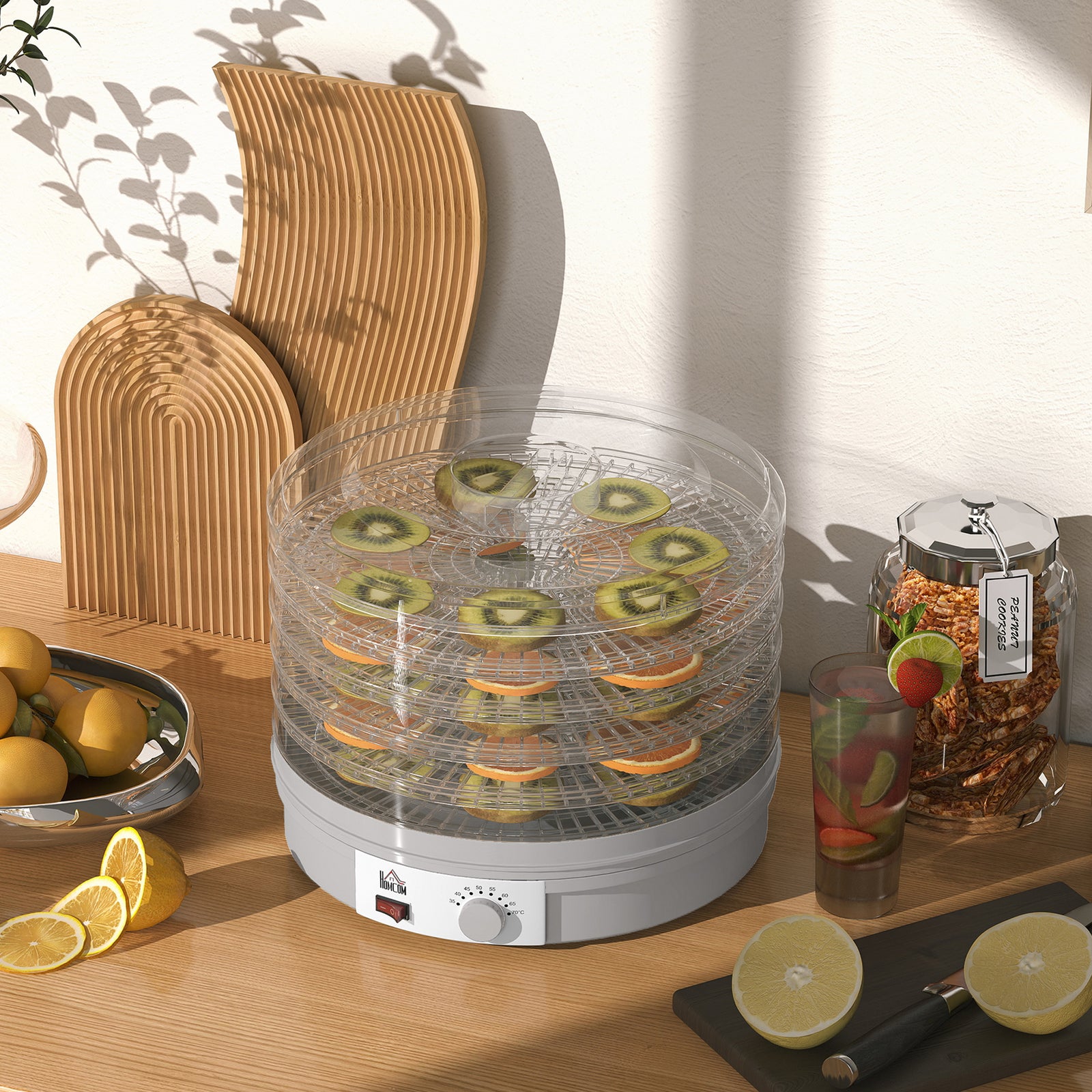 5 Tier Food Dehydrator, Fruits & Meat
