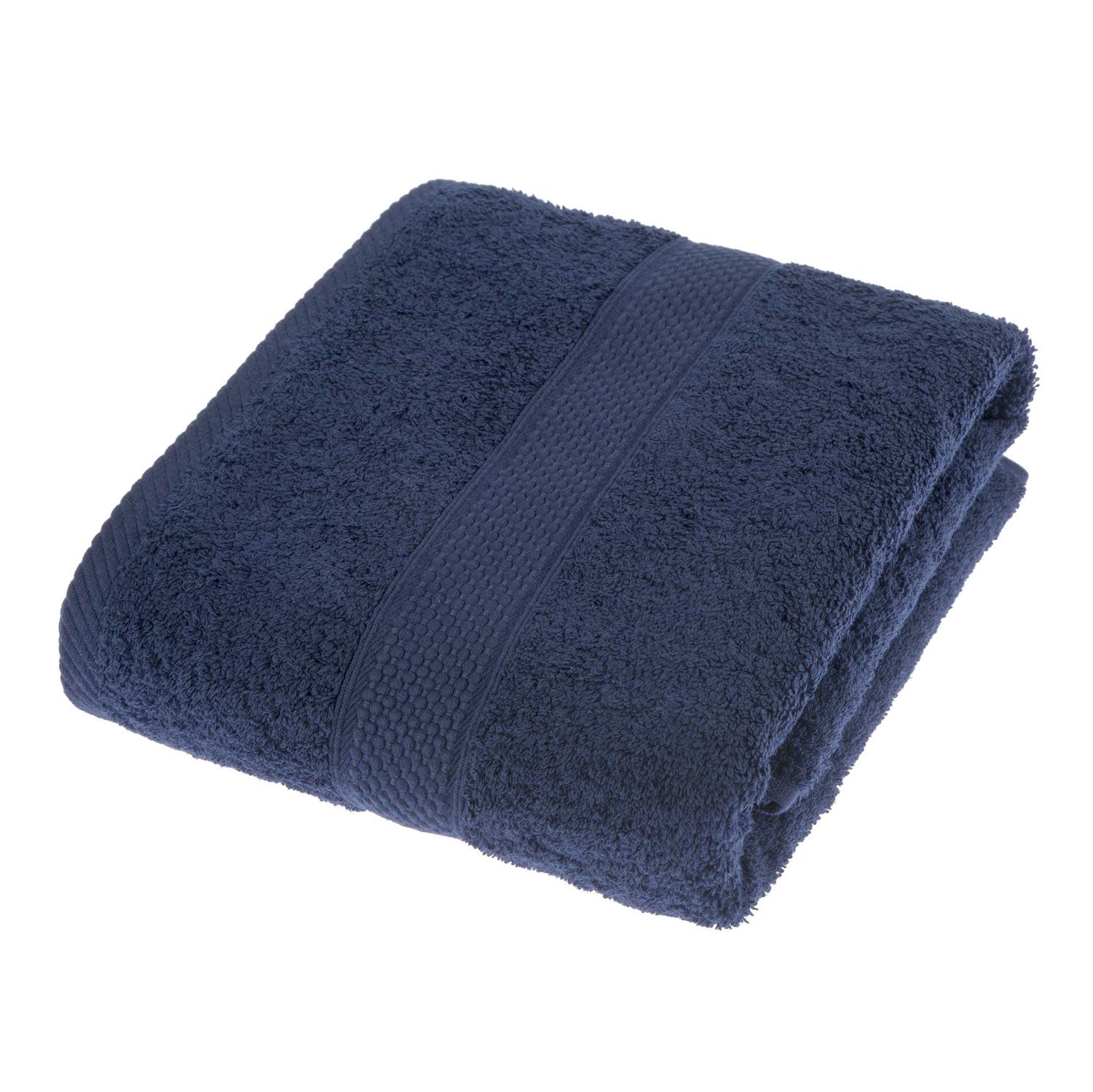 Turkish Cotton 500gsm Towel | Bath Towel | Navy Blue