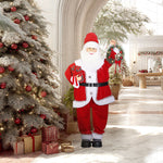 Musical Animated Santa Claus With Music, Dancing, Gift And Wreath