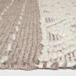 Patna Beige & Natural Kilim Wool Rug | 150cm x 95cm | Beige