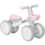 1-3 Year Kids Balance Bike, No Pedal | Pink