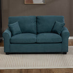 Lewiston Fabric Pull Out Sofabed | Teal