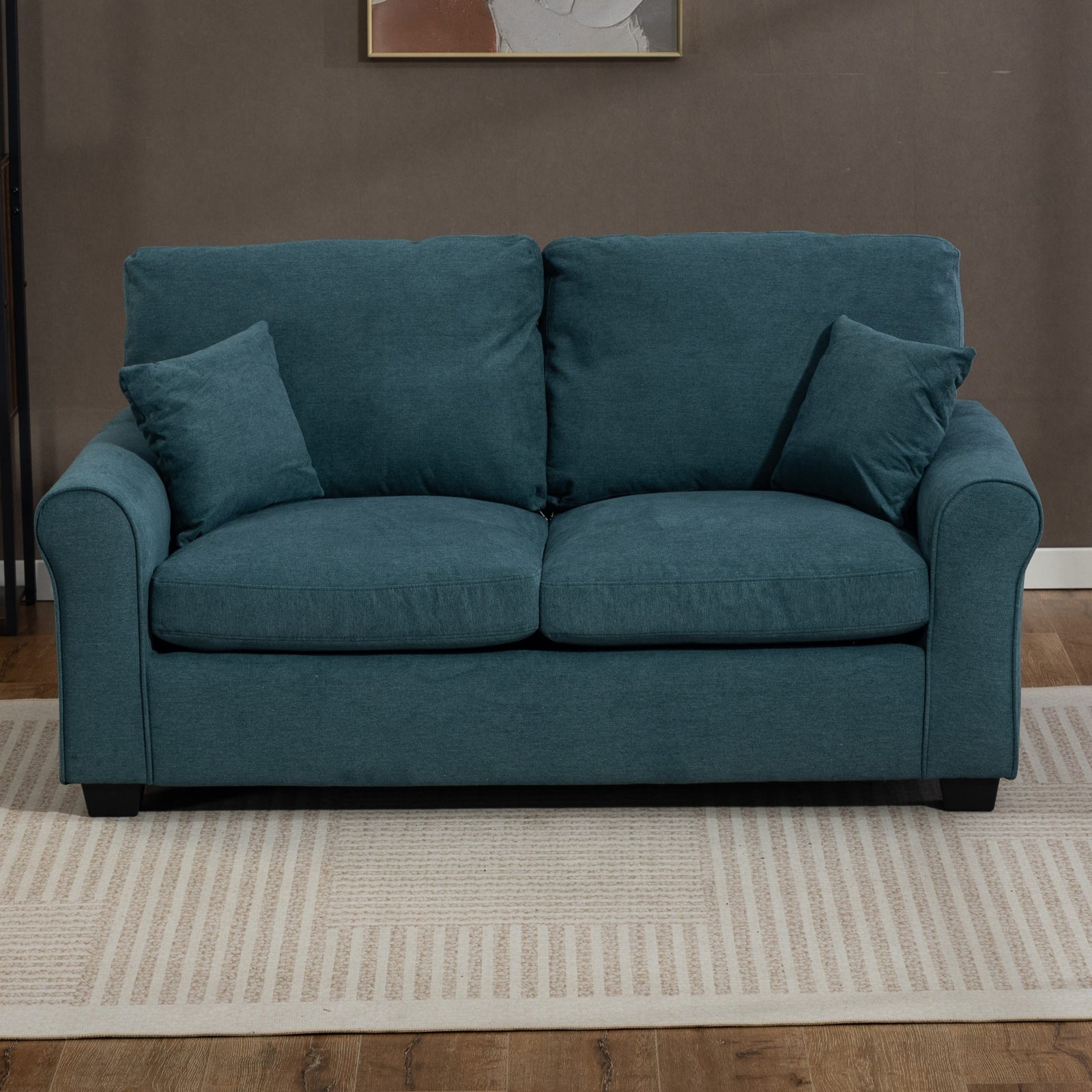 Lewiston Fabric Pull Out Sofabed | Teal