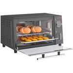 Mini Oven 9l Countertop Electric Grill With Temp Timer | One Size