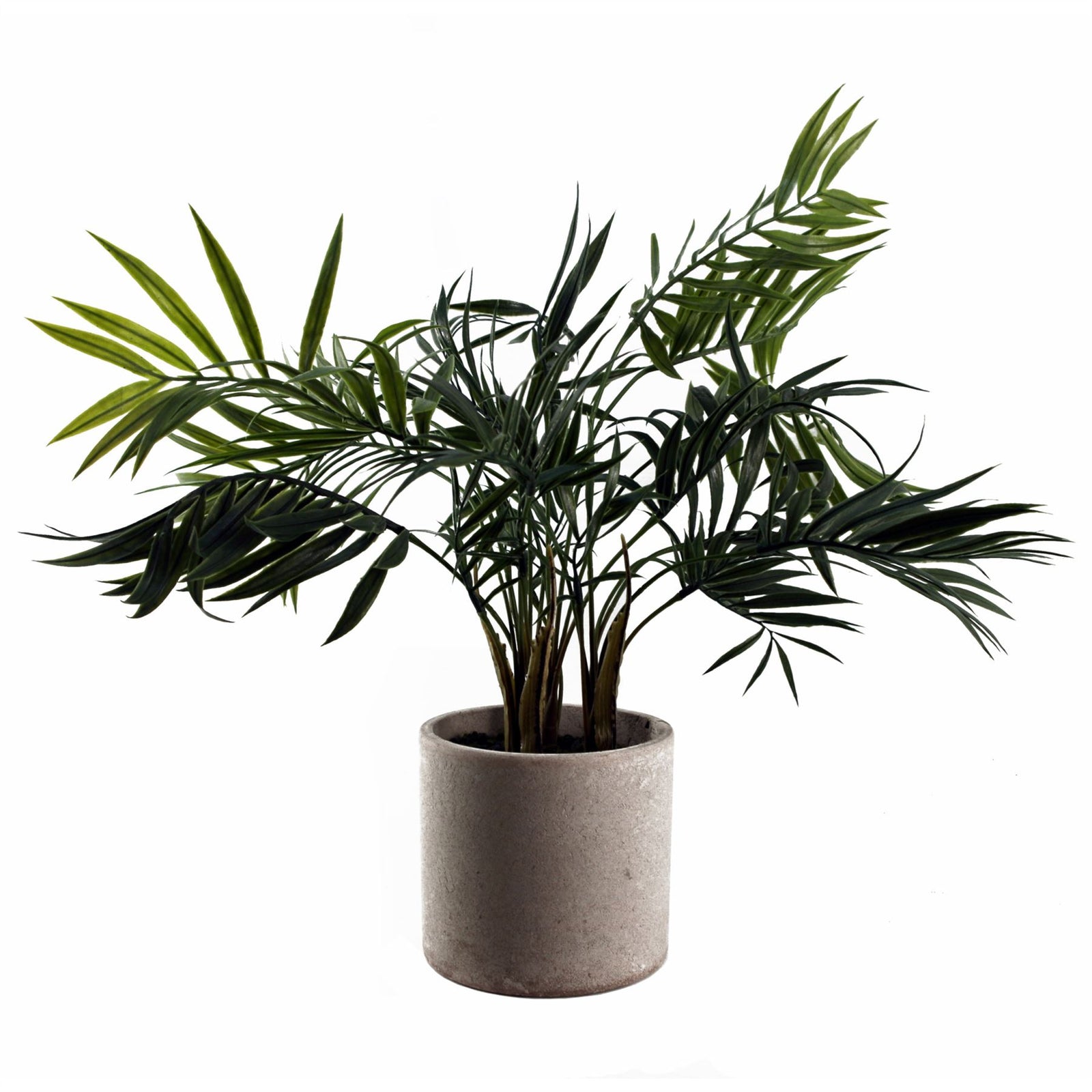 40cm Artificial Mini Palm In Decorative Planter