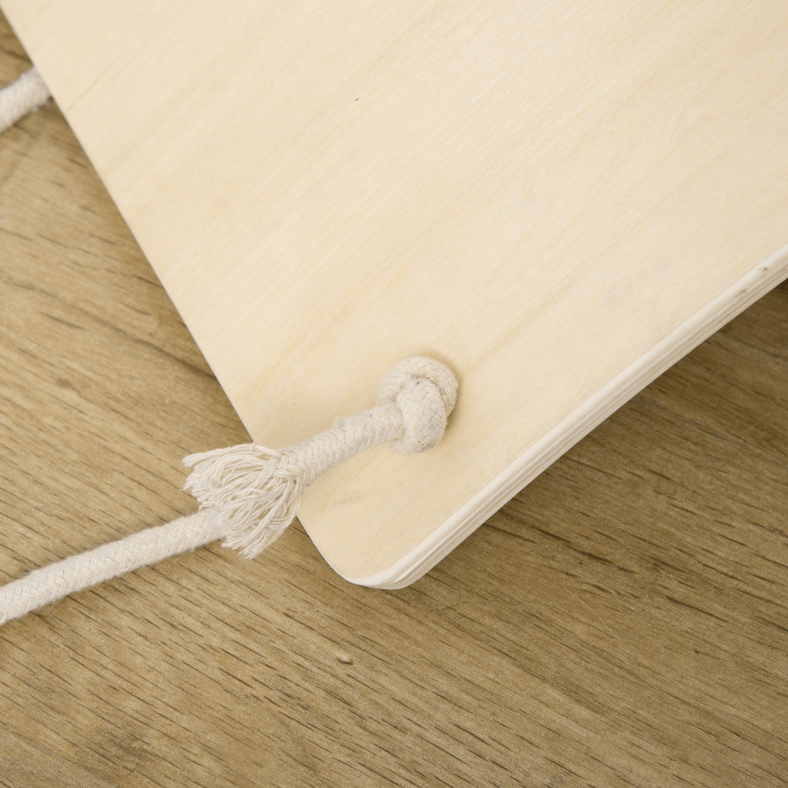 Wood Wobble Board With Ropes For Kids And Adults | Yellow
