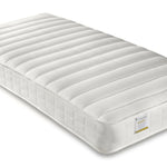 Nova White Wooden 6 Drawer Storage Bed With Memory Foam Mattress Single | Single | White