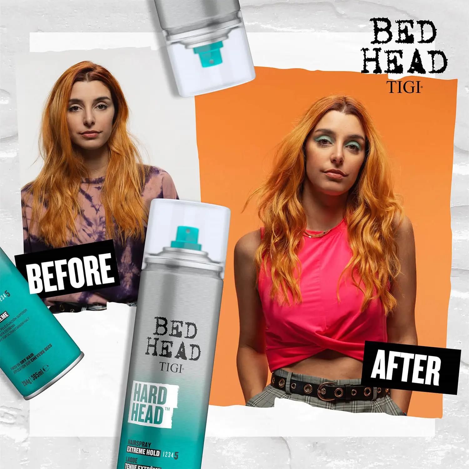 Hard Head Hairspray For Extra Strong Hold, 385ml