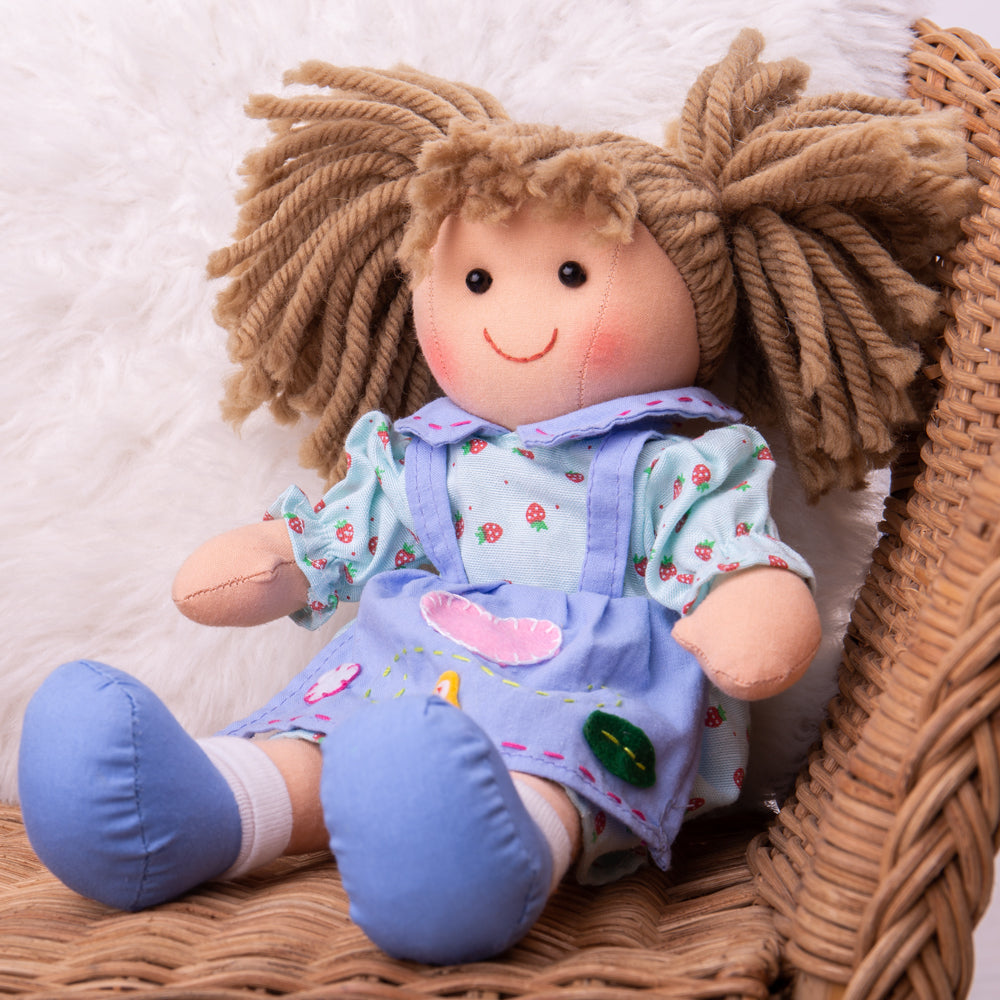Grace - Small Soft Plush Ragdoll, 28cm Tall