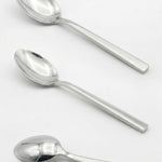 Cutlery Sets Stainless Steel 18/8 Dessert Spoon 4pc Set Catering Flat