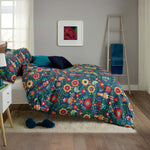 Folkloric Nutcracker Easycare Duvet Cover Set – 200tc Cotton Rich Printed Bedding | Super King