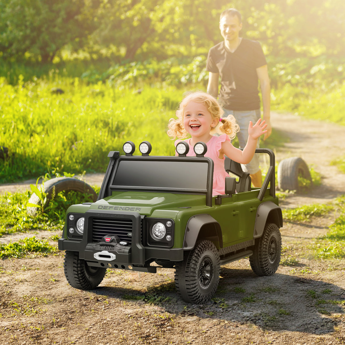 Kids Ride On Car, 12v Battery-powered Electric Car W/ Remote | Green